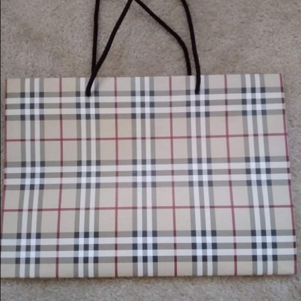 Burberry Nova Check Shopping Bag